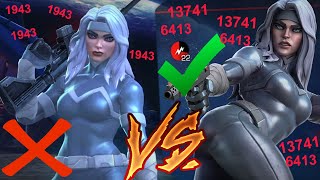 УЛУЧШЕННАЯ СЕРЕБРЯНЫЙ СОБОЛЬ! | НАГЛЯДНОЕ СРАВНЕНИЕ ДО И ПОСЛЕ! | Marvel: Contest of Champions