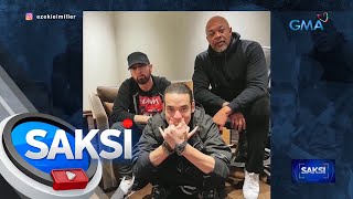 Fil-Am rapper na si EZ Mil, pumirma ng kontrata sa music labels nina Eminem at Dr. Dre | Saksi