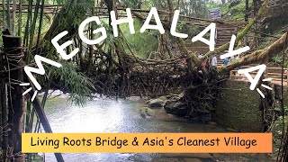 Meghalaya 1 Day Itinerary  | Living Roots Bridge | Mawlynnong | Cleanest Village | The Narrator