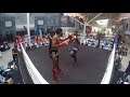 UB25 (men 60kg super8 semifinal kickboxing) :zul corner shot VS murugan