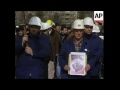 kosovo mitrovica miners protest at stabbing