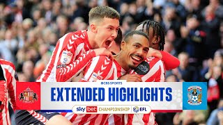 Coventry City Vs Sunderland Extended Highlights Efl Championship Cbs