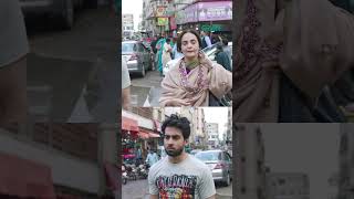 Jhansi Ki Rani Sabzi Khareedtay Huye !! #KinzaRazzak #BilalAbbas #shorts #viral #ekjhootilovestory