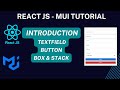 React JS - MUI Tutorial | Introduction