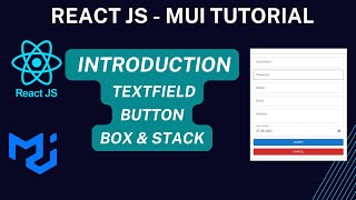 React JS - MUI Tutorial | Introduction