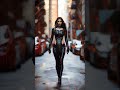 Heroes of our days: The Latex & Leather of Batwoman on streets #fashionfusion #fashionideas