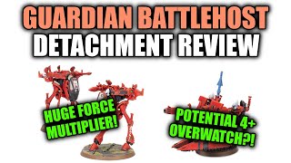 Ny Aeldari Guardian Battlehost Detachment Fuld anmeldelse! │ Warhammer 40k 10. udgave