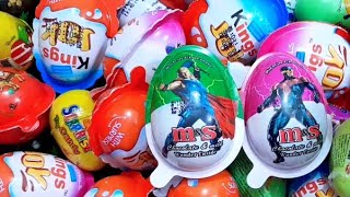 Kinder and Surprise Eggs Toy Opening Asmar Satisfying Kinderjoy