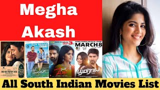 Megha Akash All South Indian Movies List (2017--2022) | Megha Akash All Movies List | REVIEW BOY