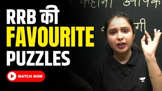 RRB की Favourite Puzzles | Reasoning | Parul Gera | Puzzle Pro