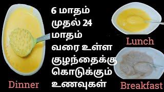 weight gain -ka நான் கொடுக்கும் உணவுகள்|| 6மாதம் முதல் 24 மாதம் வரை உள்ள குழந்தைக்கு||Healthy Food