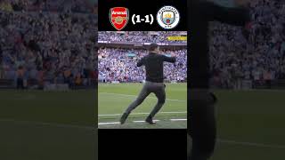 Arsenal Vs Manchester City 1-1 (4-1) penalty shootout #short