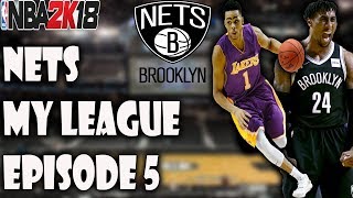 Top 5 Pick? - Nets My league Episode 5 - NBA 2K18