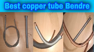 How to use pipe bender // best copper tube bending with tube spring bender