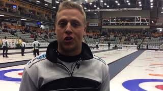 Tankard - Colton Flasch Advances To Sunday’s Tankard Final