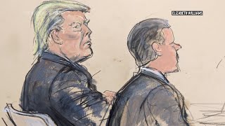 Trump turns fraud trial into campaign stop