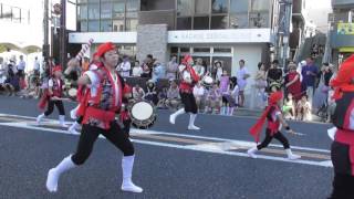 エイサー　豊優会　2015　箕面祭り　パレード６