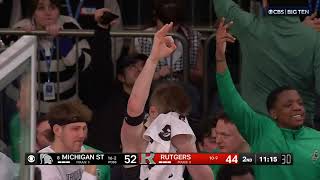 MSU vs Rutgers basketball 3 and out