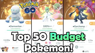 TOP 50 BUDGET Pokémon To Power Up In Pokémon GO! (2025) | Which Pokemon Are Worth Powering Up?!