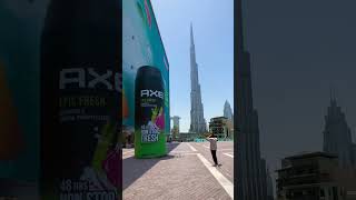 Axe Not Stop 48 Hour Cgi Effect Dubai Burj khalifa #axe #cgieffect #burjkhalifa