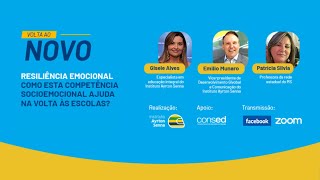 Live Resiliência Emocional: como esta competência #socioemocional ajuda na retomada às escolas?