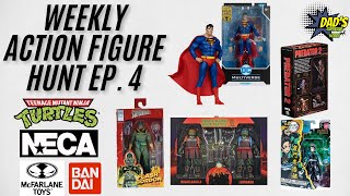 WEEKLY Action Figure HUNT Ep 4 NECA, McFarland, Superman, TMNT #actionfigures #toys #tmnt #superman