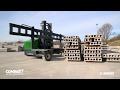 Combilift C-Series- counterbalance, side-loader and VNA truck all in one - Concrete and Rebar