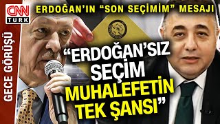 Zafer Şahin: "Erdoğan'ın Girdiği Her Seçimde Başka Bir Siyasi Adayın Seçim Alma Kabiliyeti Yok"