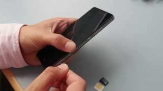 How to insert SIM and SD card Huawei P8 lite