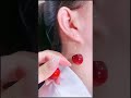 Cherry 🍒 Earrings | Woman wear #earrings #jewellery #trending