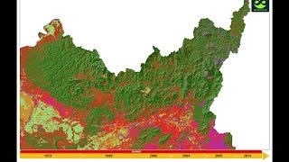 Virakchey National Park, Cambodia (1973 - 2014)