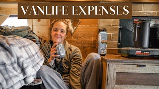VanLife EXPENSES | How much does it REALLY cost?