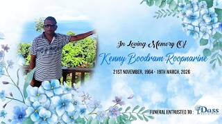 Cremation Service Of Kenny Boodram Roopnarine