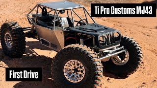 Ti Pro Custom MJ43 Buggy First Run!