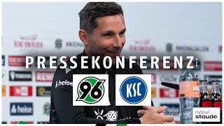 RE-LIVE: PK vor Karlsruhe | Hannover 96 - Karlsruher SC