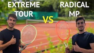 The RACKET BATTLE | HEAD Radical MP vs HEAD Extreme Tour