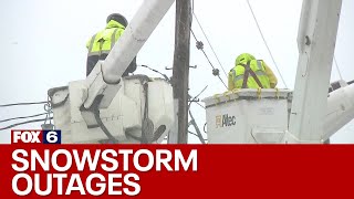 Winter storm power outages in Milwaukee | FOX6 News Milwaukee