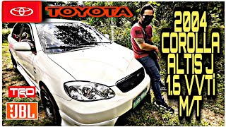 2004 TOYOTA | COROLLA ALTIS J | 1.6 VVTi M/T