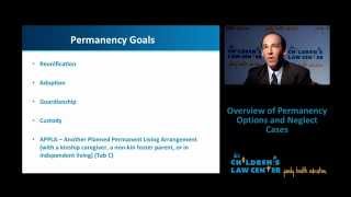 Overview of Permanency Options and Neglect