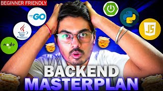 Masterplan of Backend development | Build any project after this