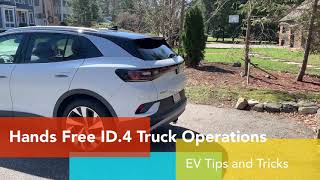 Hands Free Trunk Opening on the ID.4