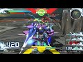 【exvsfb】 熟練度max ダブルオーガンダム セブンソード g 視點 3