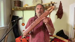 Native American Style Drone Flute in Low C by Altazor