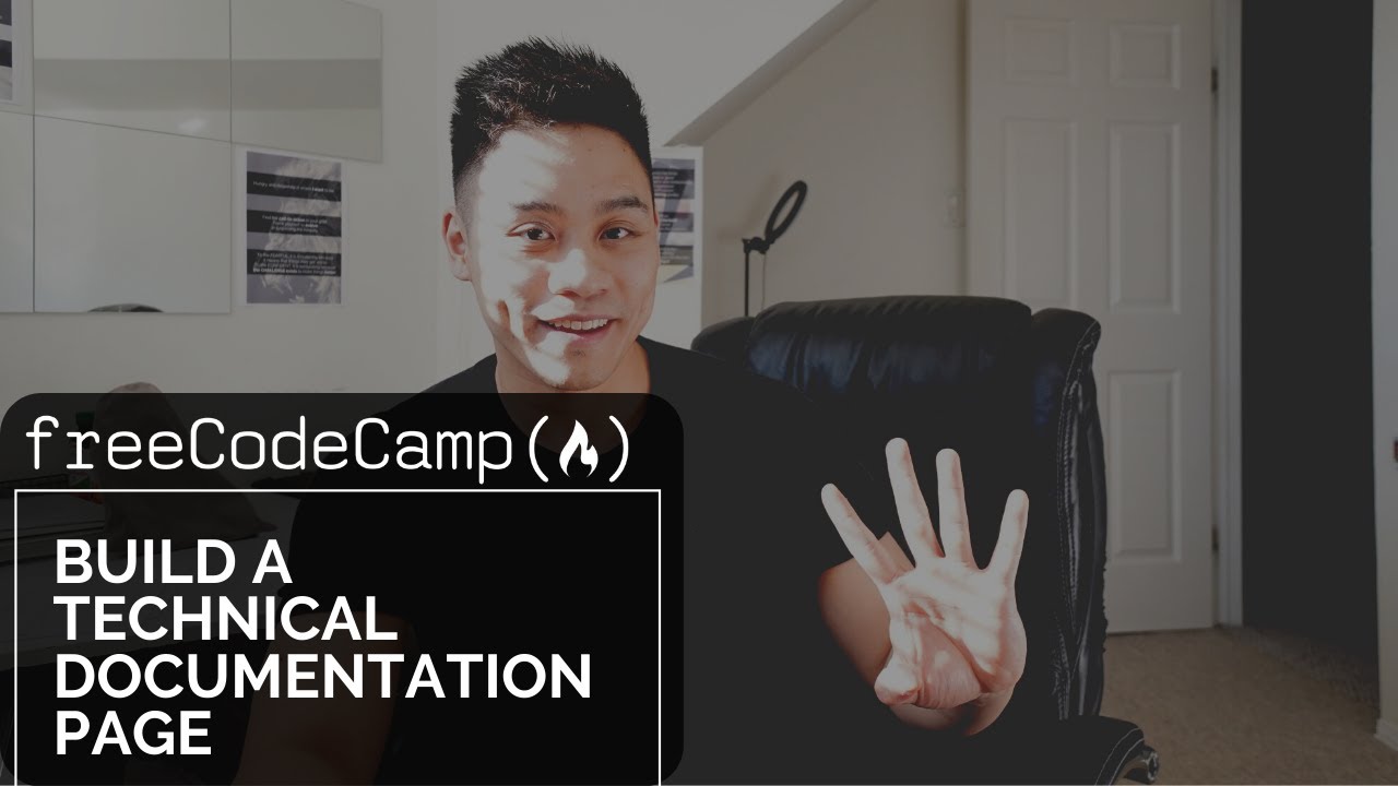 FreeCodeCamp - Build A Technical Documentation Page (solution) - YouTube
