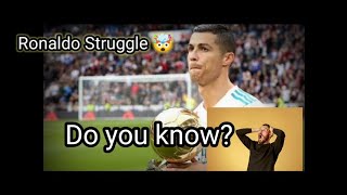 Cristiano Ronaldo | The Life of a Football Legend | Ronaldo Struggle ⚠️ |