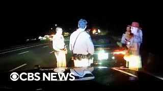 Video shows Britney Spears DUI arrest, report alleges "slurred" speech and "dramatic mood swings"