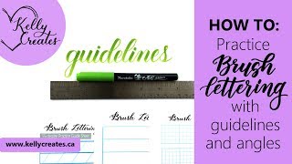 How to Angle Your Letters for Calligraphy