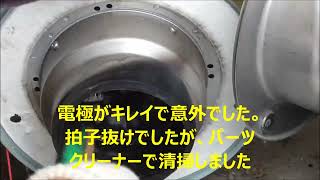 燃焼時の音が大きくなった気がして、今日も石油給湯器の中を覗いてみる事に