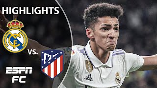 Real Madrid vs. Atletico Madrid | LaLiga Highlights | ESPN FC