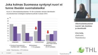 Ulkomaalaistaustaiset nuoret: työ, koulutus ja identiteetti